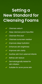 Mung Bean Ph-balanced Cleansing Foam (80ml)