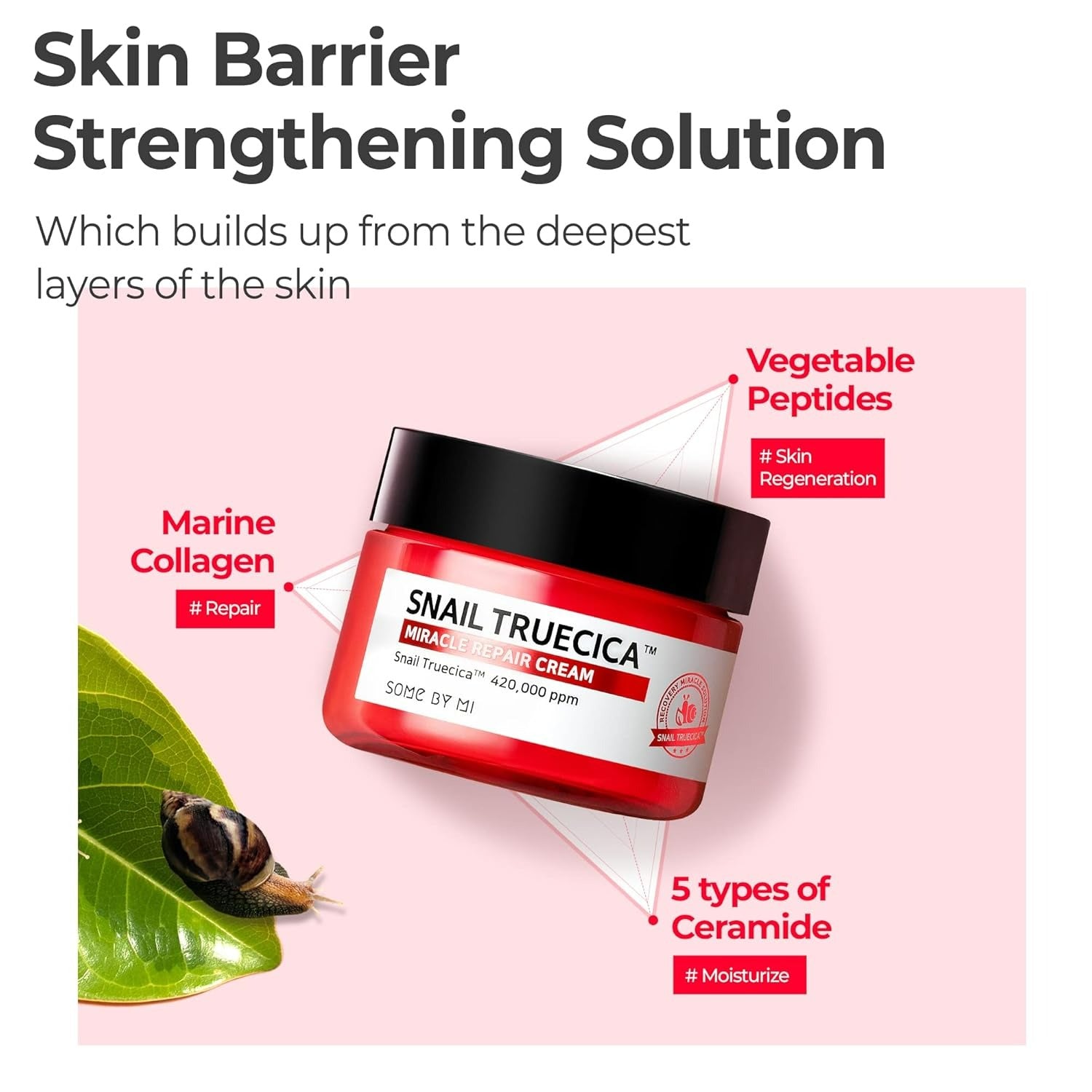Snail Truecica Miracle Repair Cream (60g)