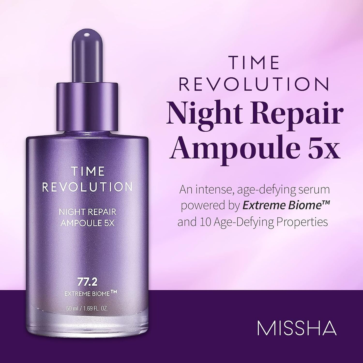 Time Revolution Night Repair Ampoule 5X (70ml)