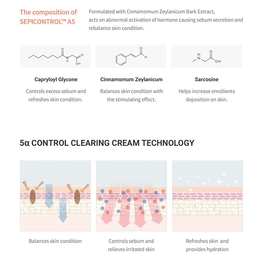 5α Control Clearing Cream (50g)