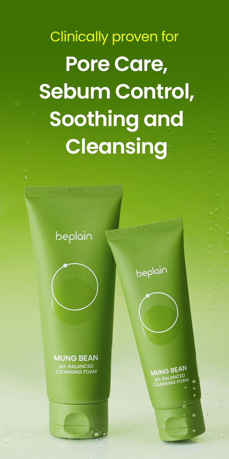 Mung Bean Ph-balanced Cleansing Foam (80ml)