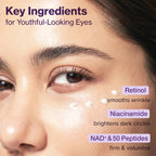 No. 9 NAD+ Retinol Volumetox Eye Cream (10ml)
