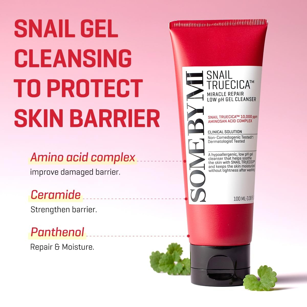 Snail Truecica Miracle Repair Low pH Gel Cleanser (100ml)