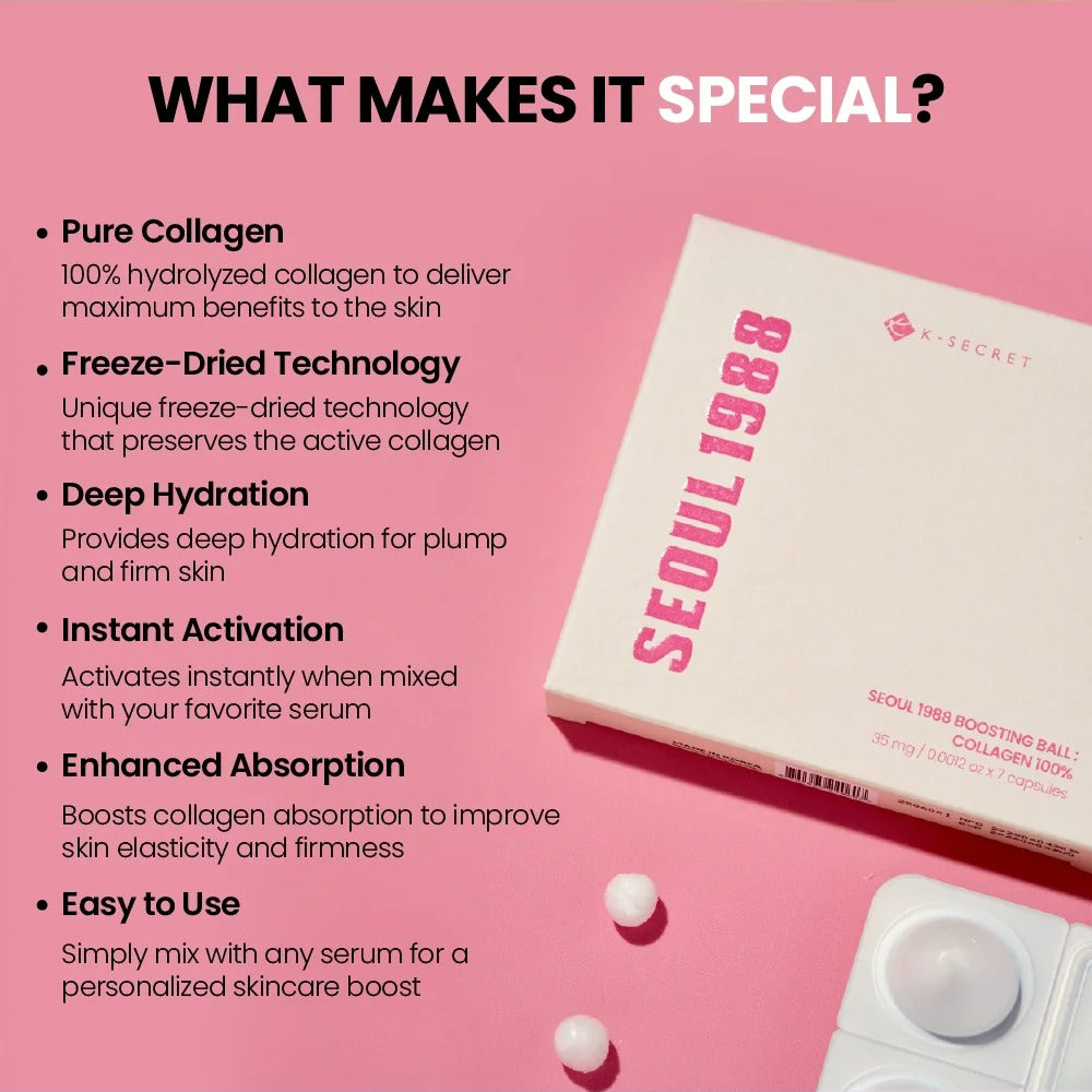 SEOUL 1988 Boosting Ball : Collagen 100% (7capsules)