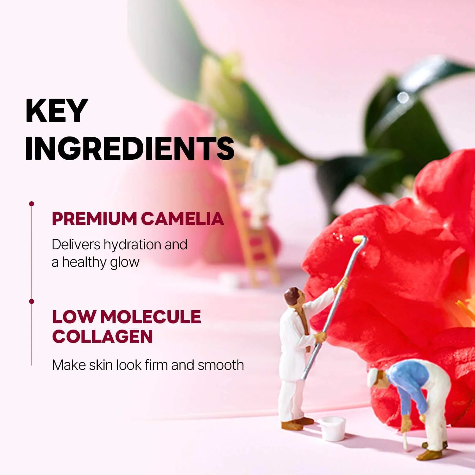 Camellia Deep Collagen Firming Gel Mask Set (4ea)