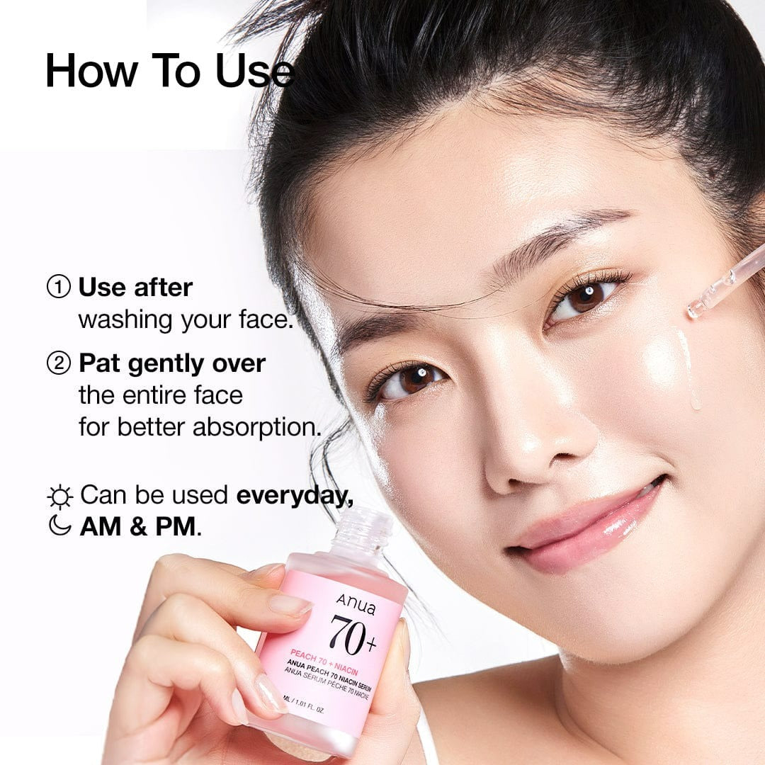 Peach 70 Niacin Serum (30ml)