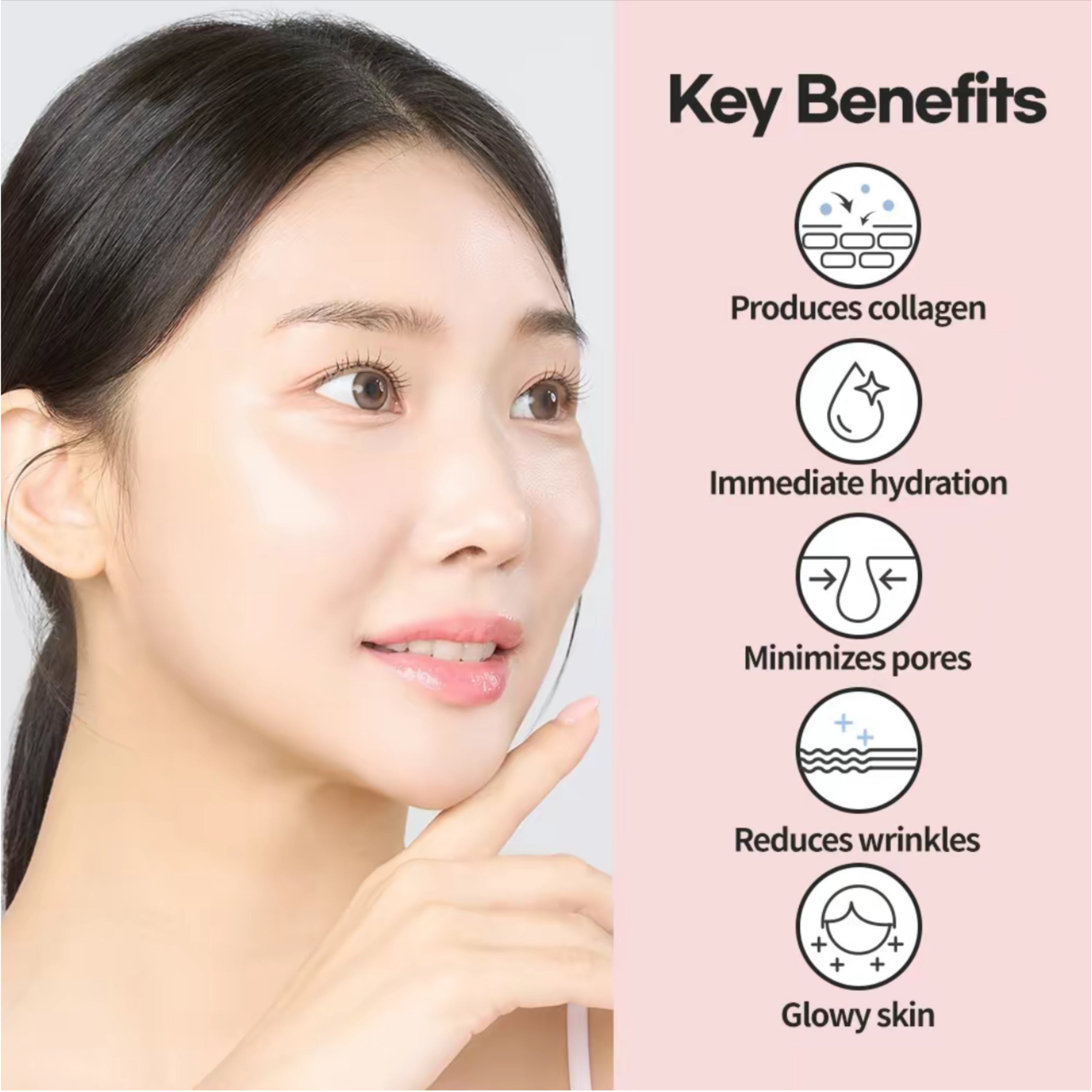 Camellia Deep Collagen Firming Gel Mask Set (4ea)