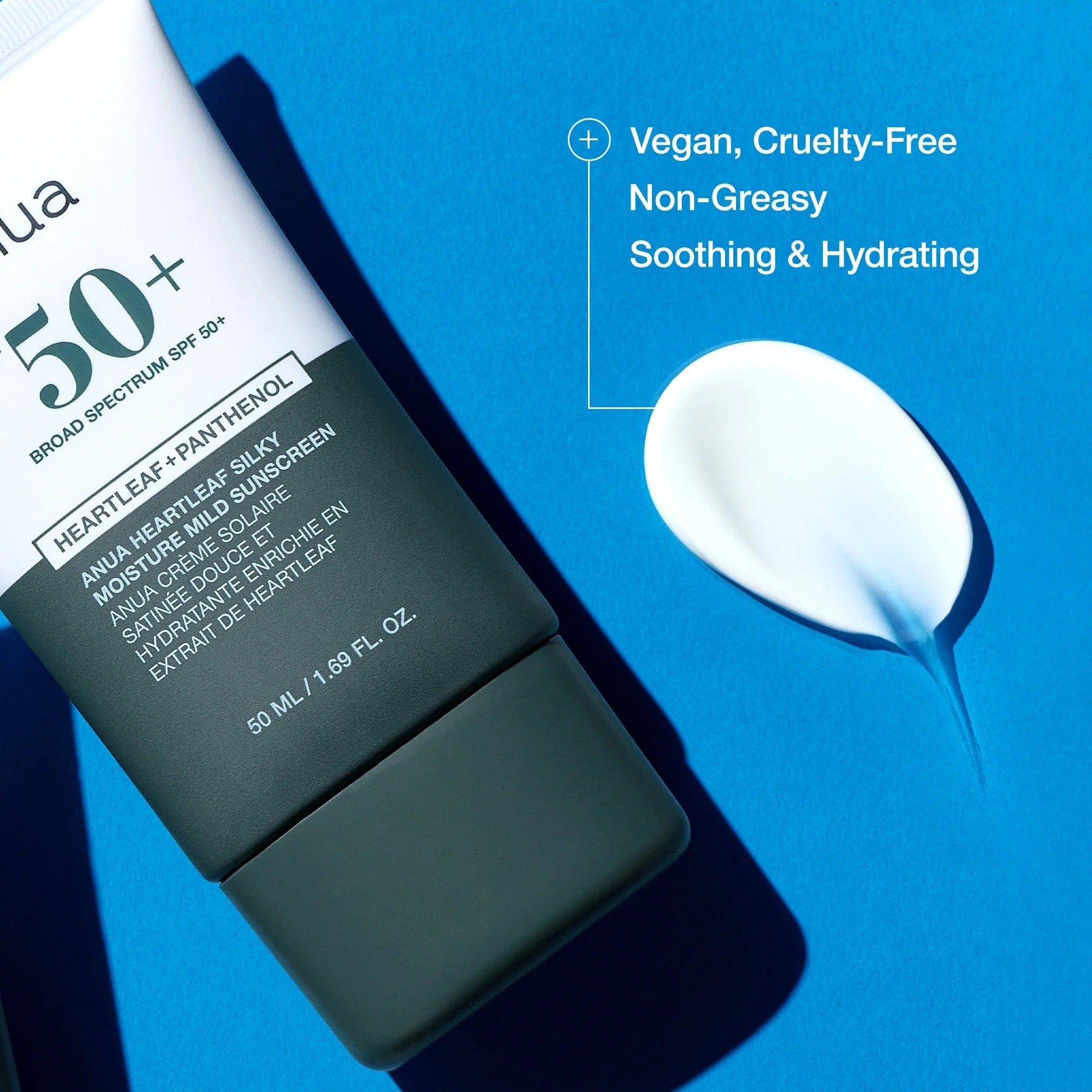 Heartleaf Silky Moisture Sun Cream (50ml)