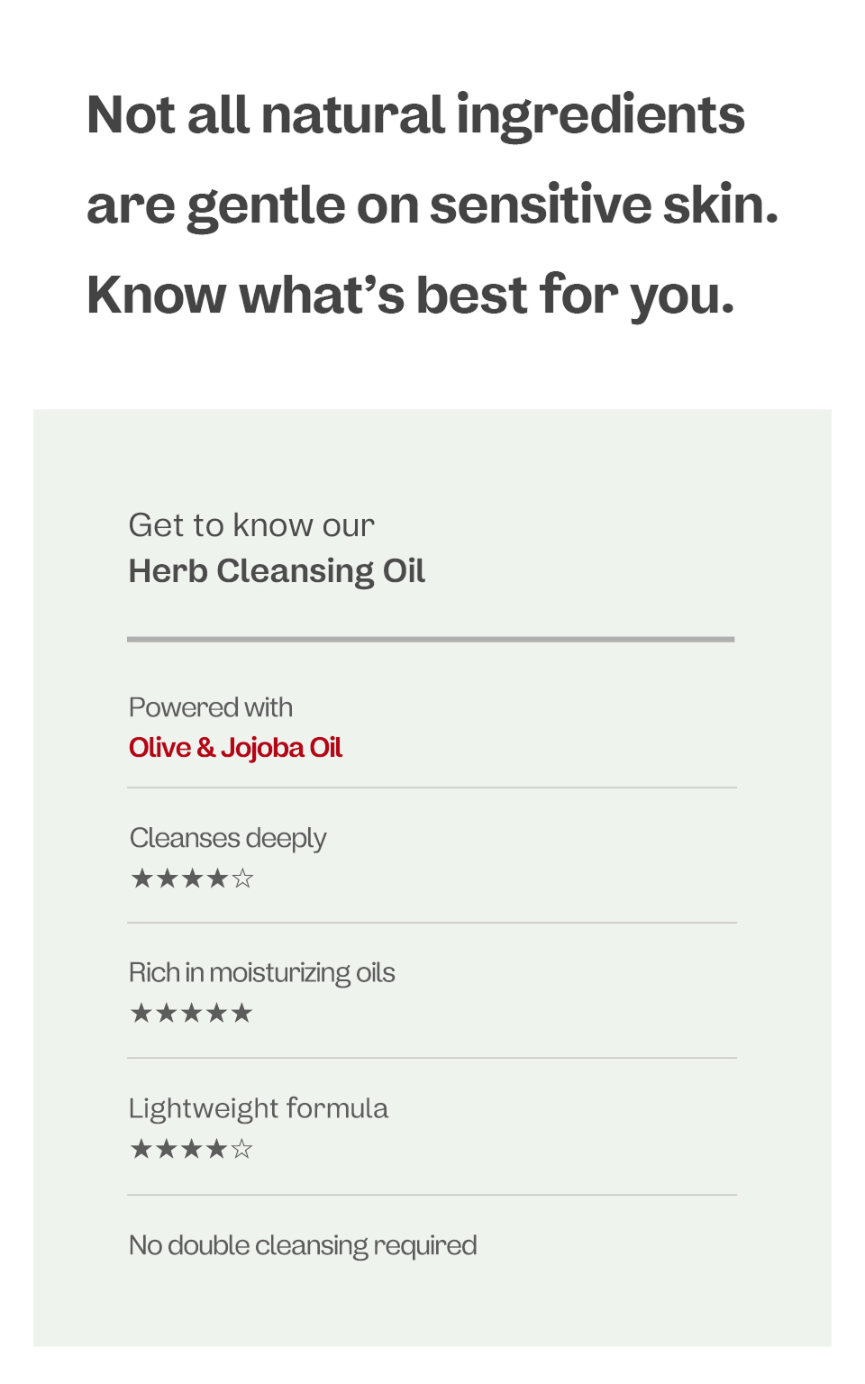 Herbgreen Cleansing Oil