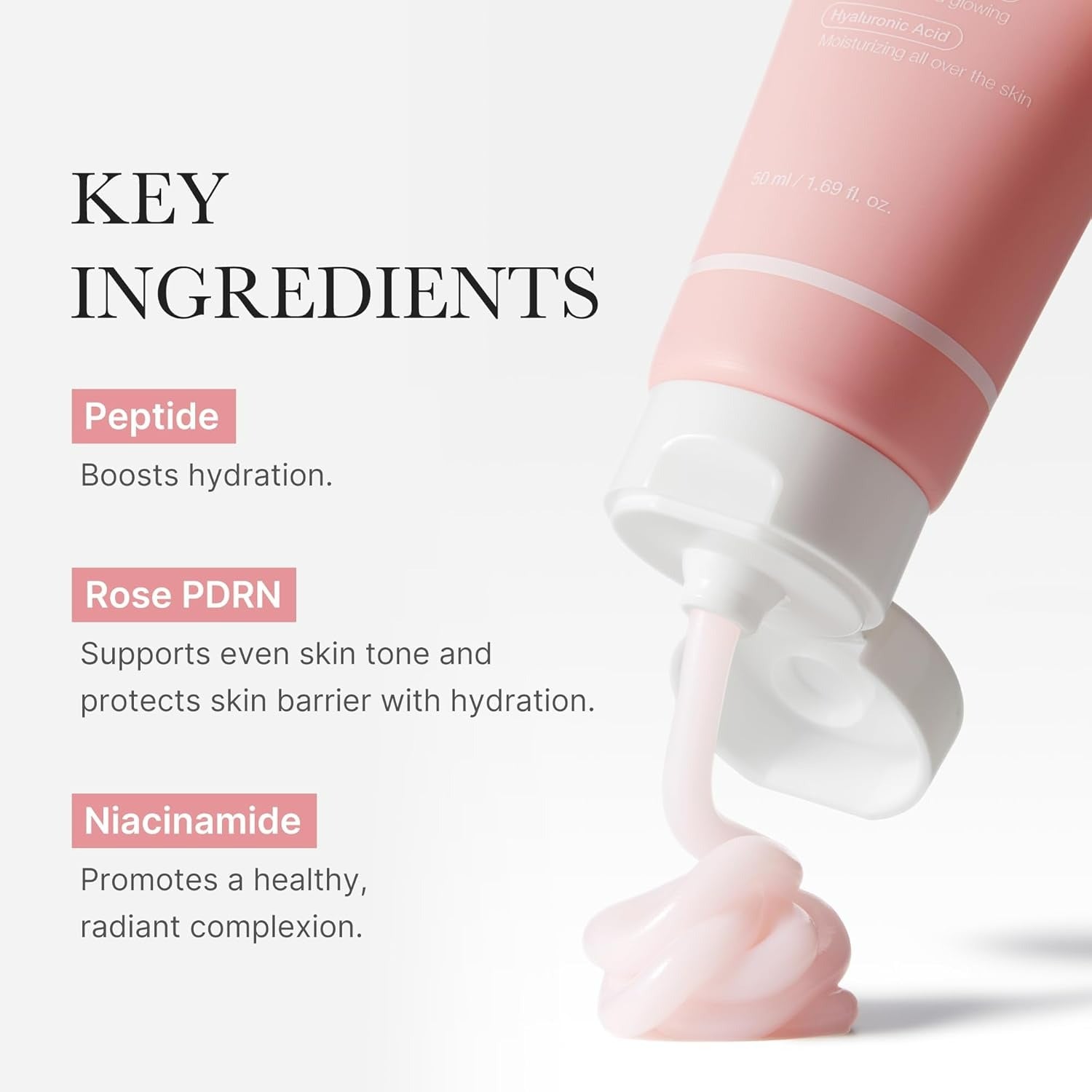 PDRN Pink Hyaluronic Moisturizing Cream (50ml)