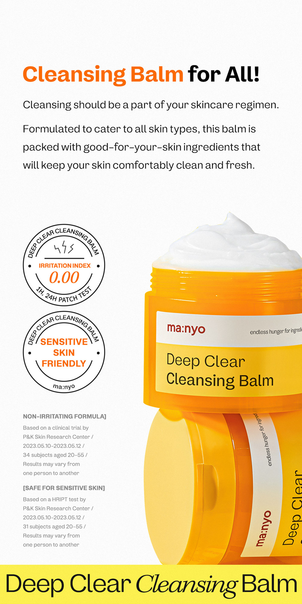 Deep Clear Cleansing Balm