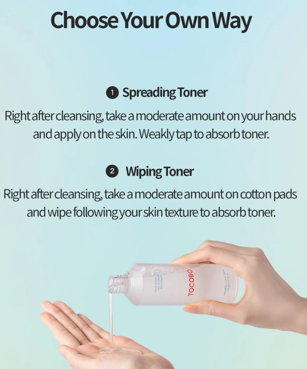 AHA BHA Lemon Toner (150ml)