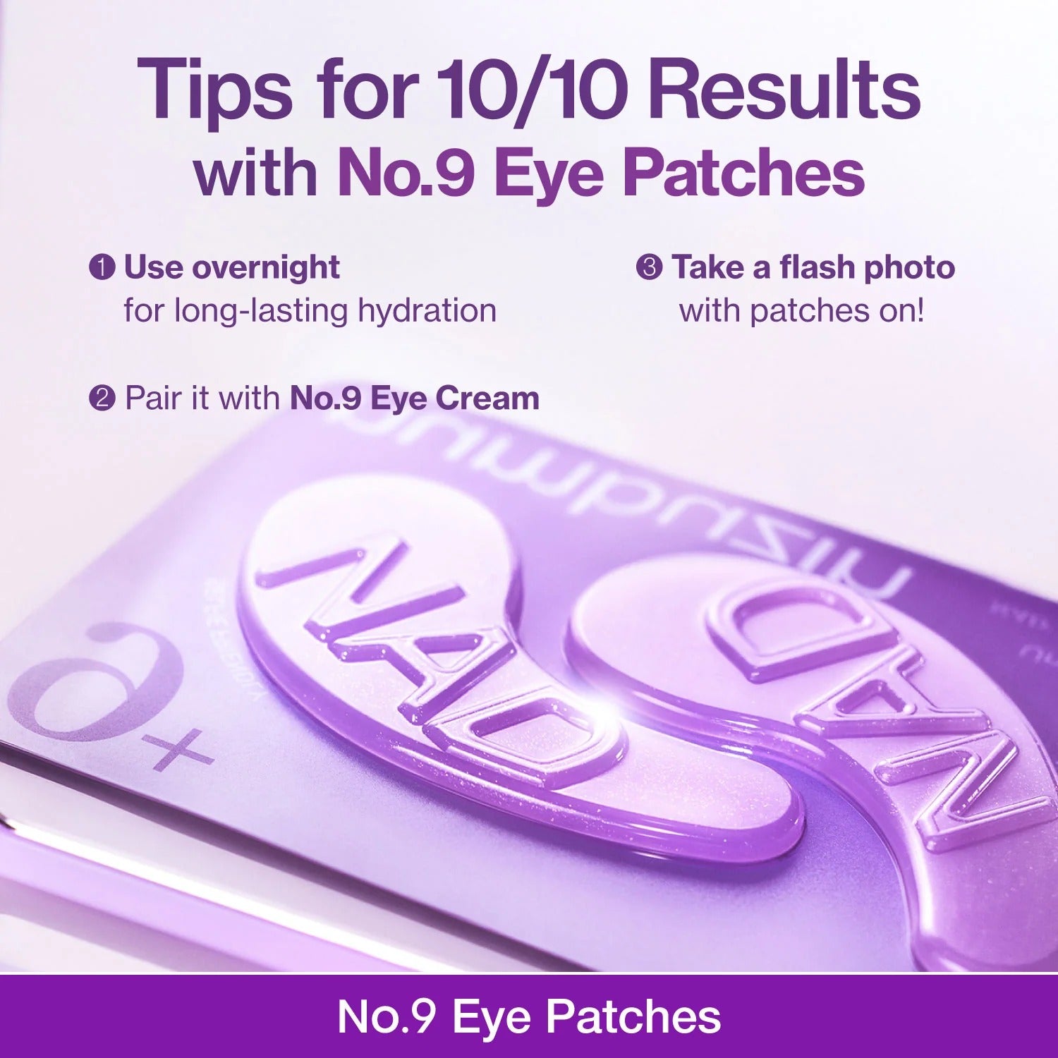 No. 9 NAD+ Collagen Under Eye Patches (8g*5pairs)