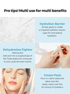 Triple Hyaluronic Moisture Ampoule (40ml)
