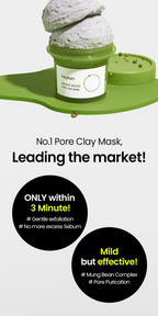 Mung Bean Pore Clay Mask (120ml)