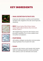 SEOUL 1988 Cream : Snail Mucin 93% + Rice (100ml)