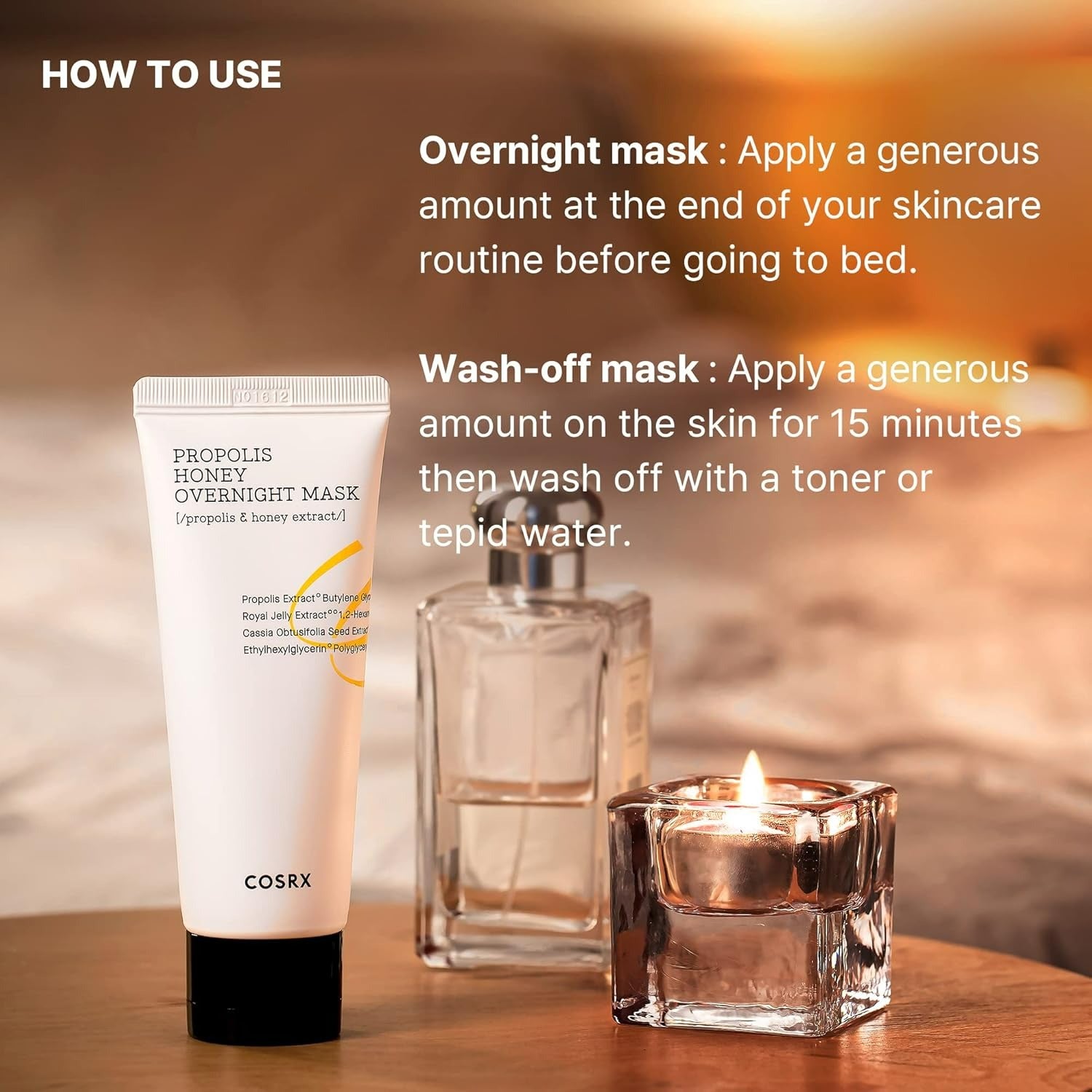 Propolis Honey Overnight Mask (60ml)