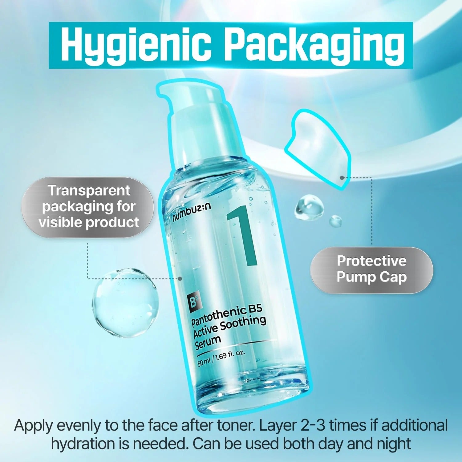 No. 1 Pantothenic B5 Active Soothing Serum (50ml)