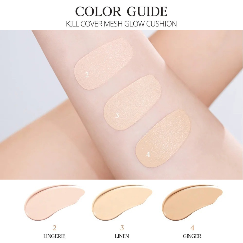 Kill Cover Mesh Glow Cushion [Refill Included]