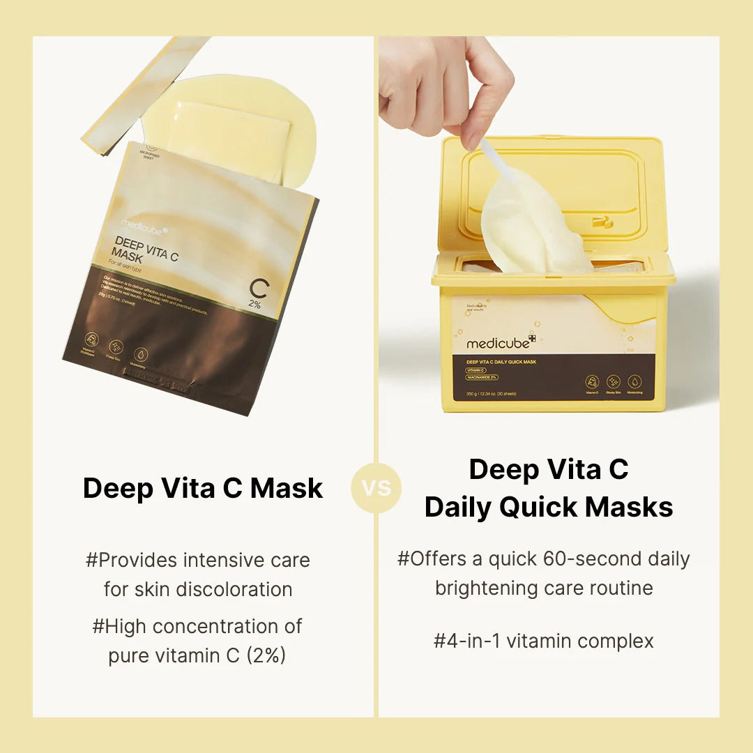 Deep Vita C Daily Quick Mask (30ea)