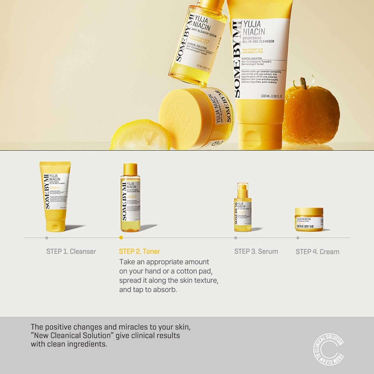 Yuja Niacin 30 Days Miracle Brightening Toner (150ml)