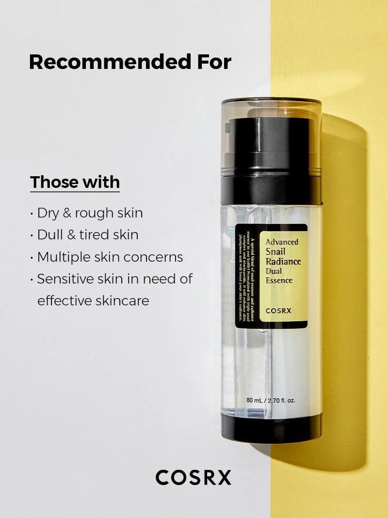 Advanced Snail Radiance Dual Essence (80ml)