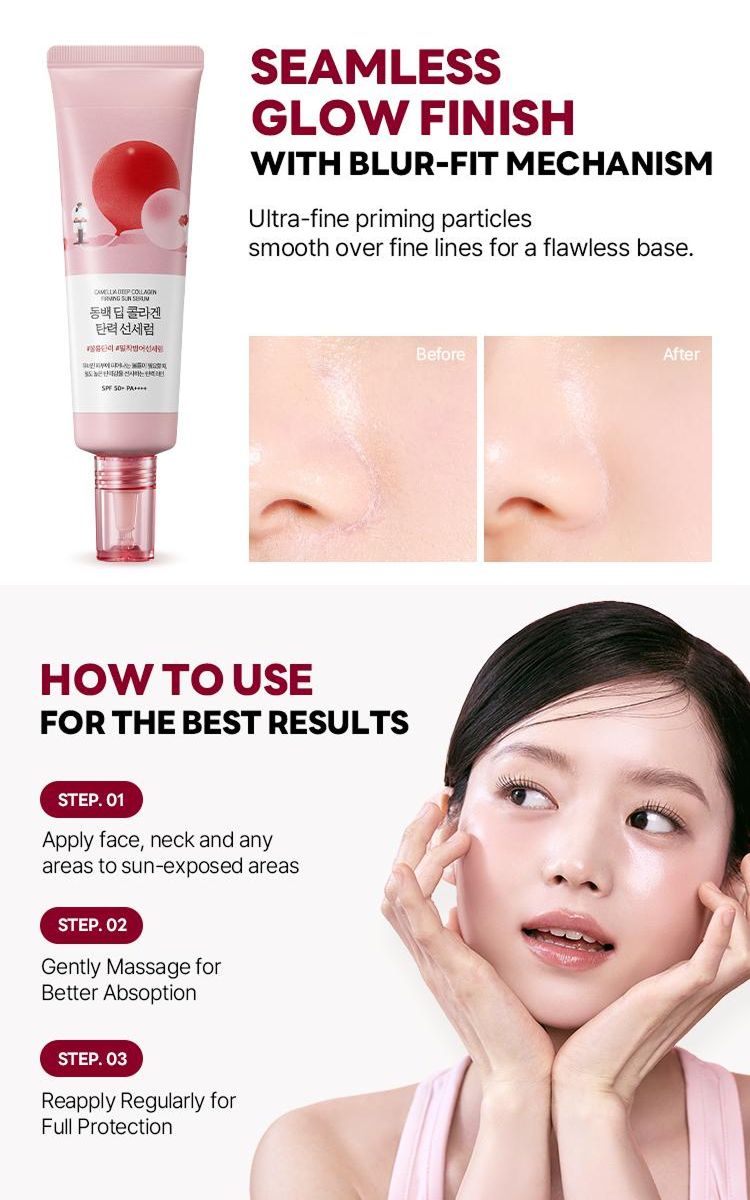 Camellia Deep Collagen Firming Sun Serum (50ml)