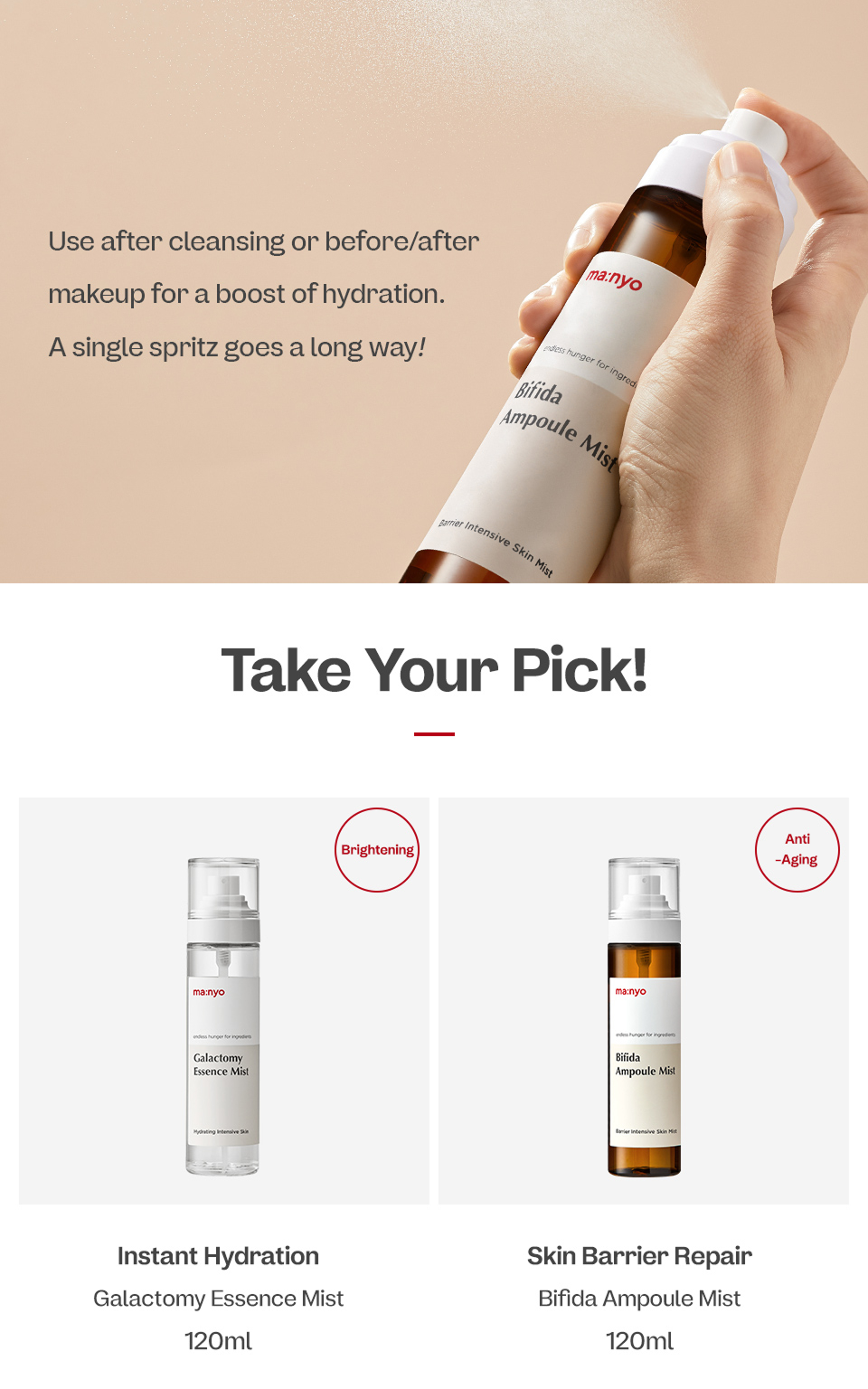 Bifida Ampoule Mist
