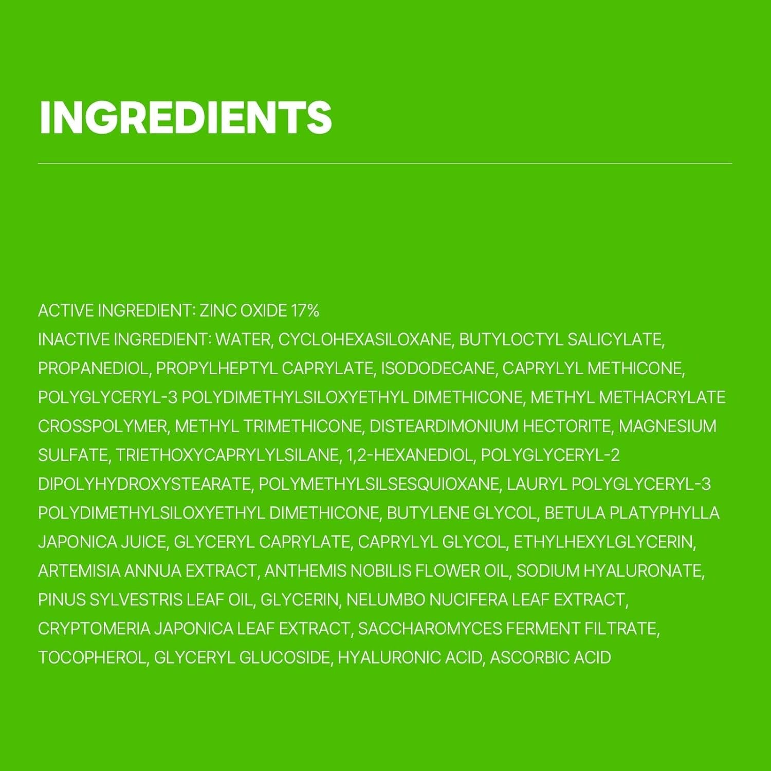 Birch Juice Moisturizing Mild Up Sunscreen (50ml)