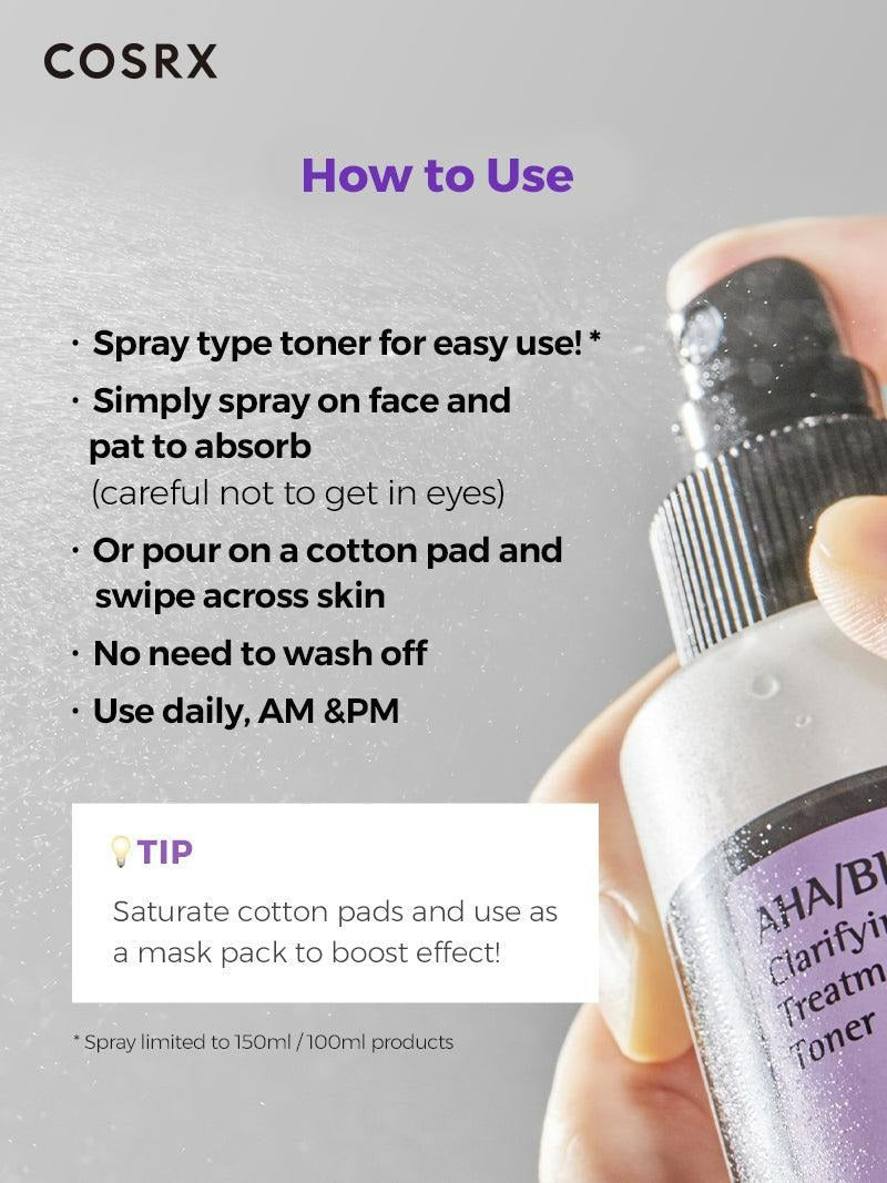 AHA BHA Clarifying Treatment Toner (100ml)