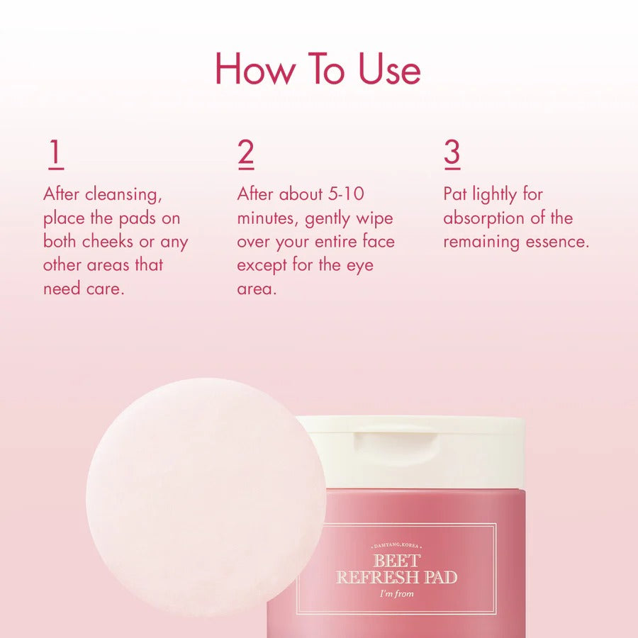 Beet Refresh Pad (50ml)