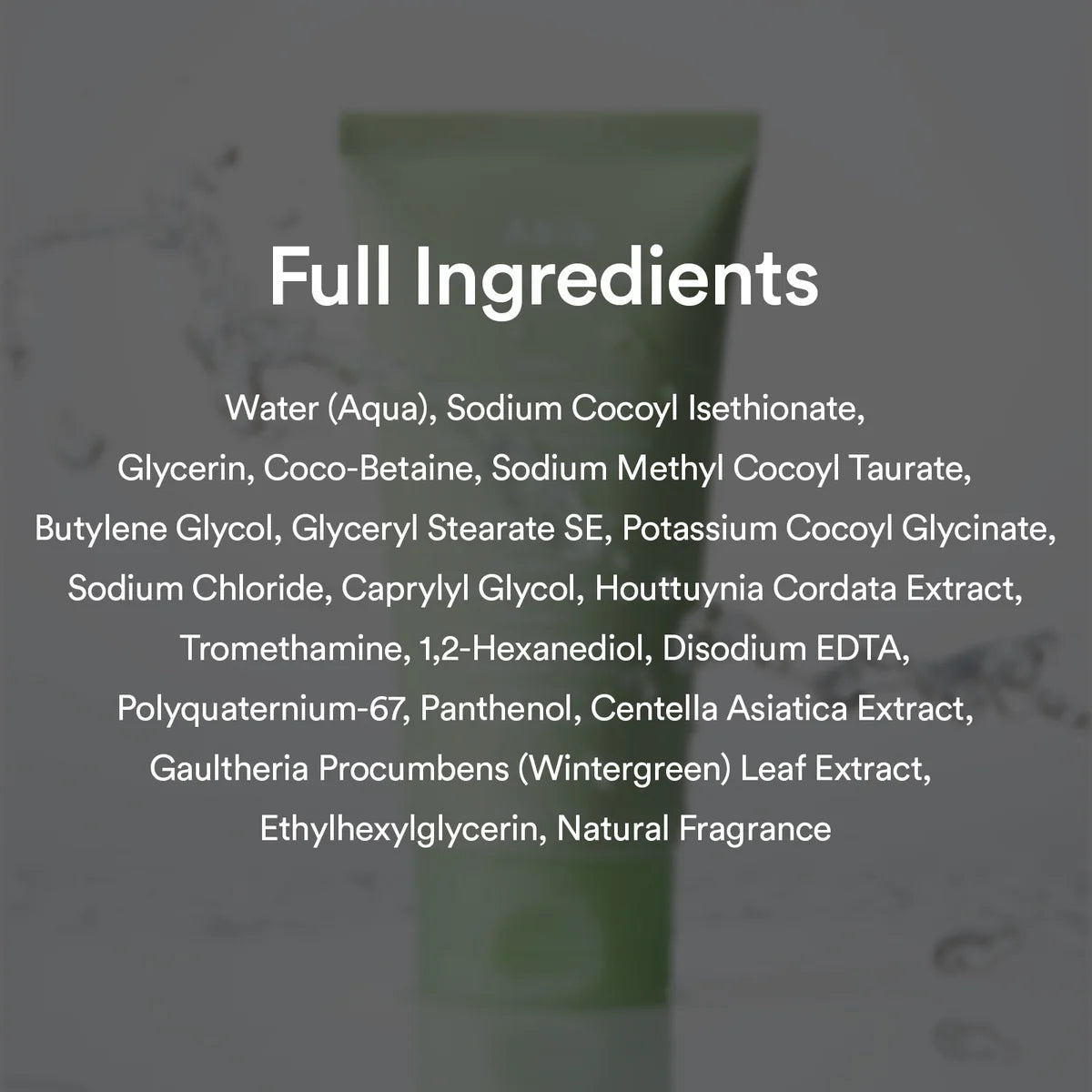 Acne Foam Cleanser Heartleaf Foam (150ml)