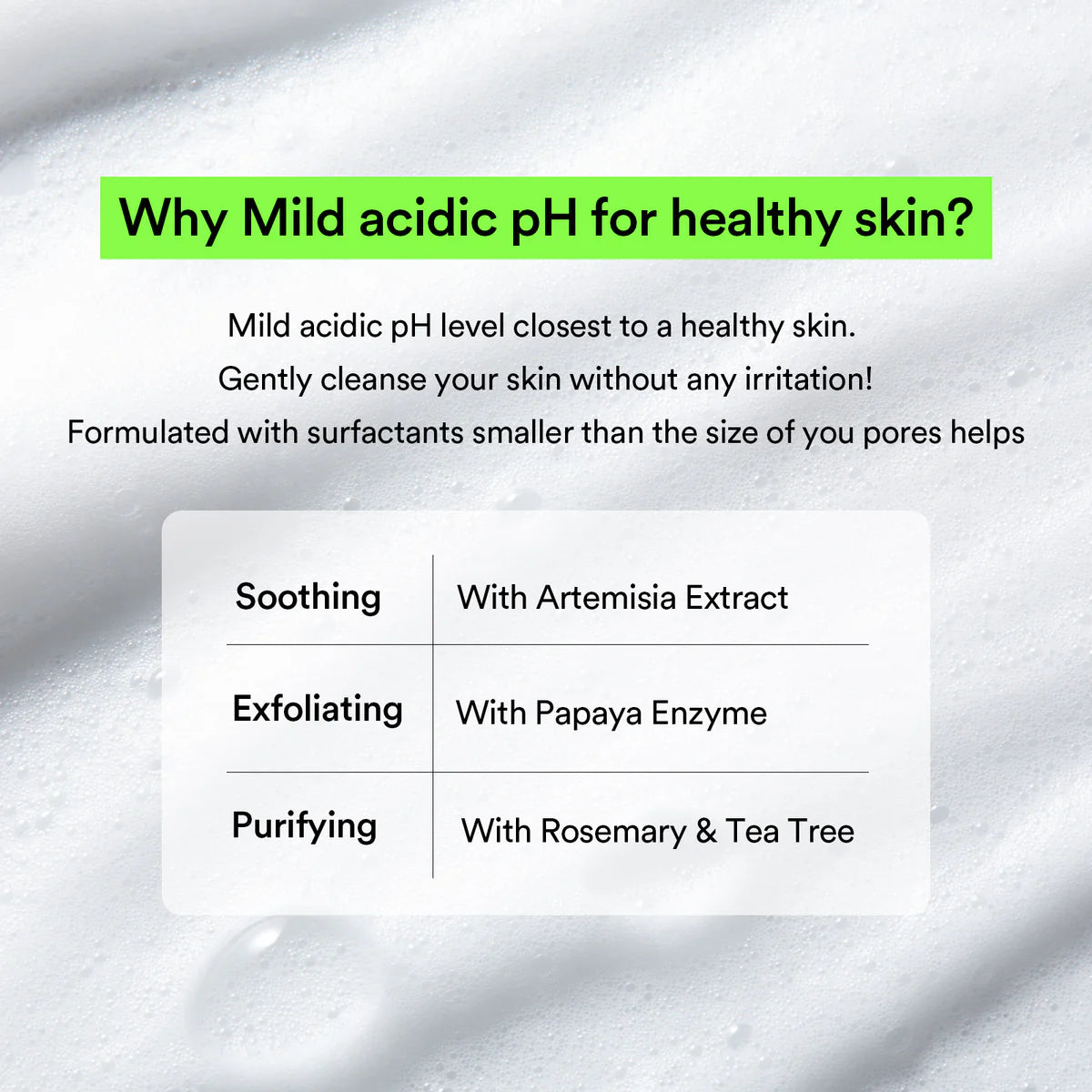Acne Foam Cleanser Heartleaf Foam (150ml)