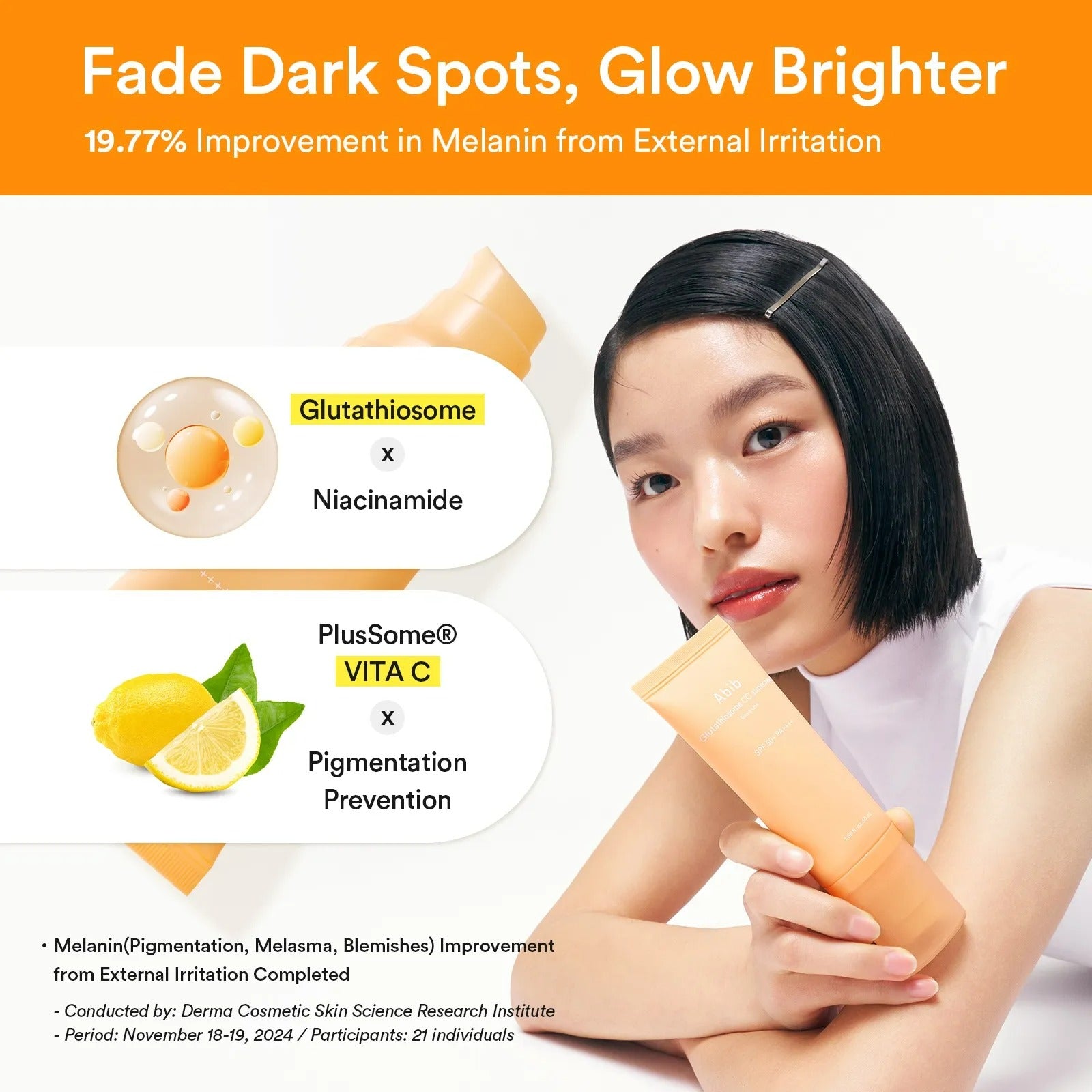 Glutathiosome CC Sunscreen Toning Tube (50ml)