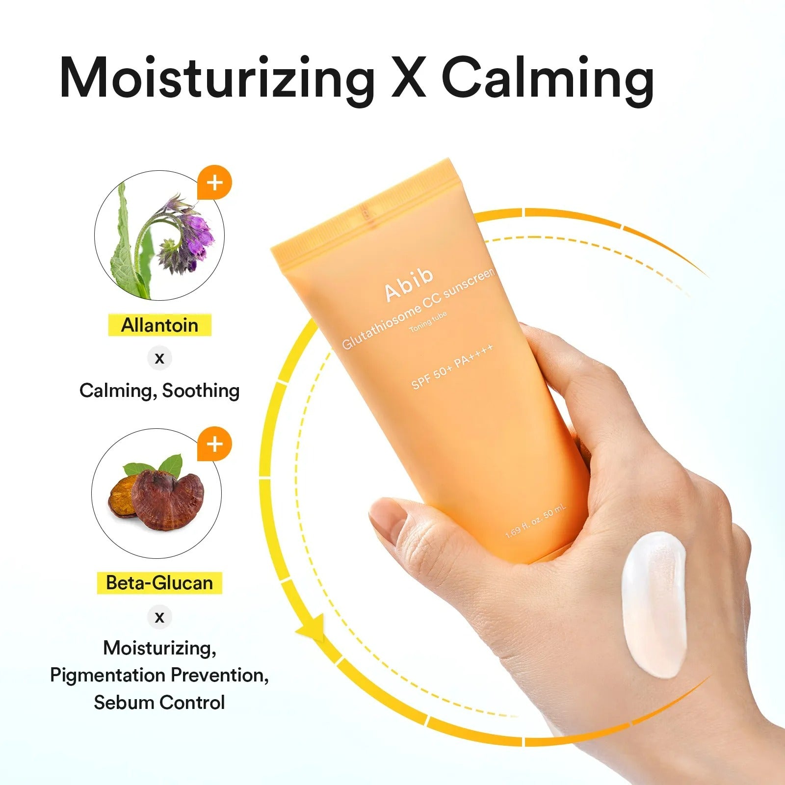 Glutathiosome CC Sunscreen Toning Tube (50ml)