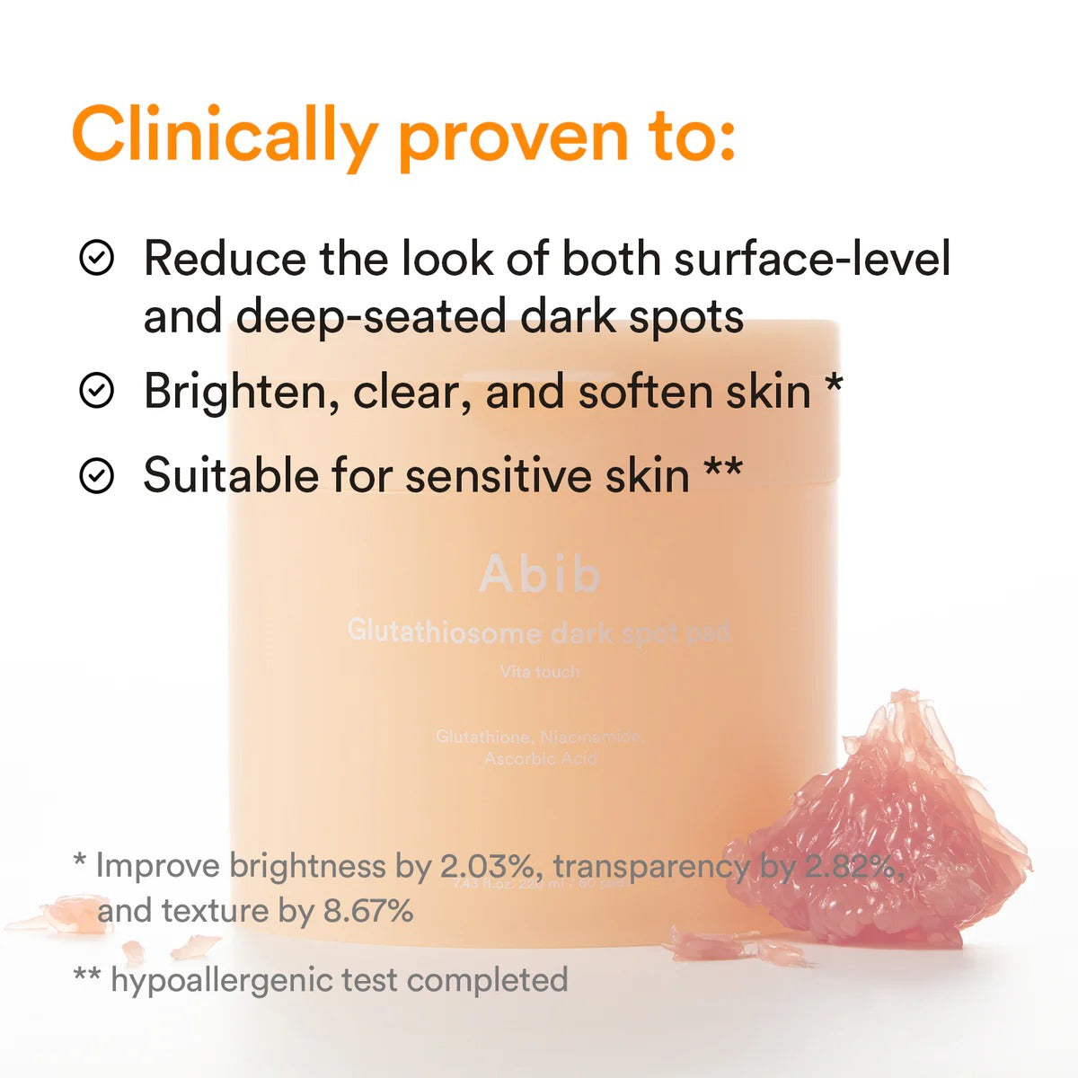 Glutathiosome Dark Spot Pad Vita Touch (220ml)
