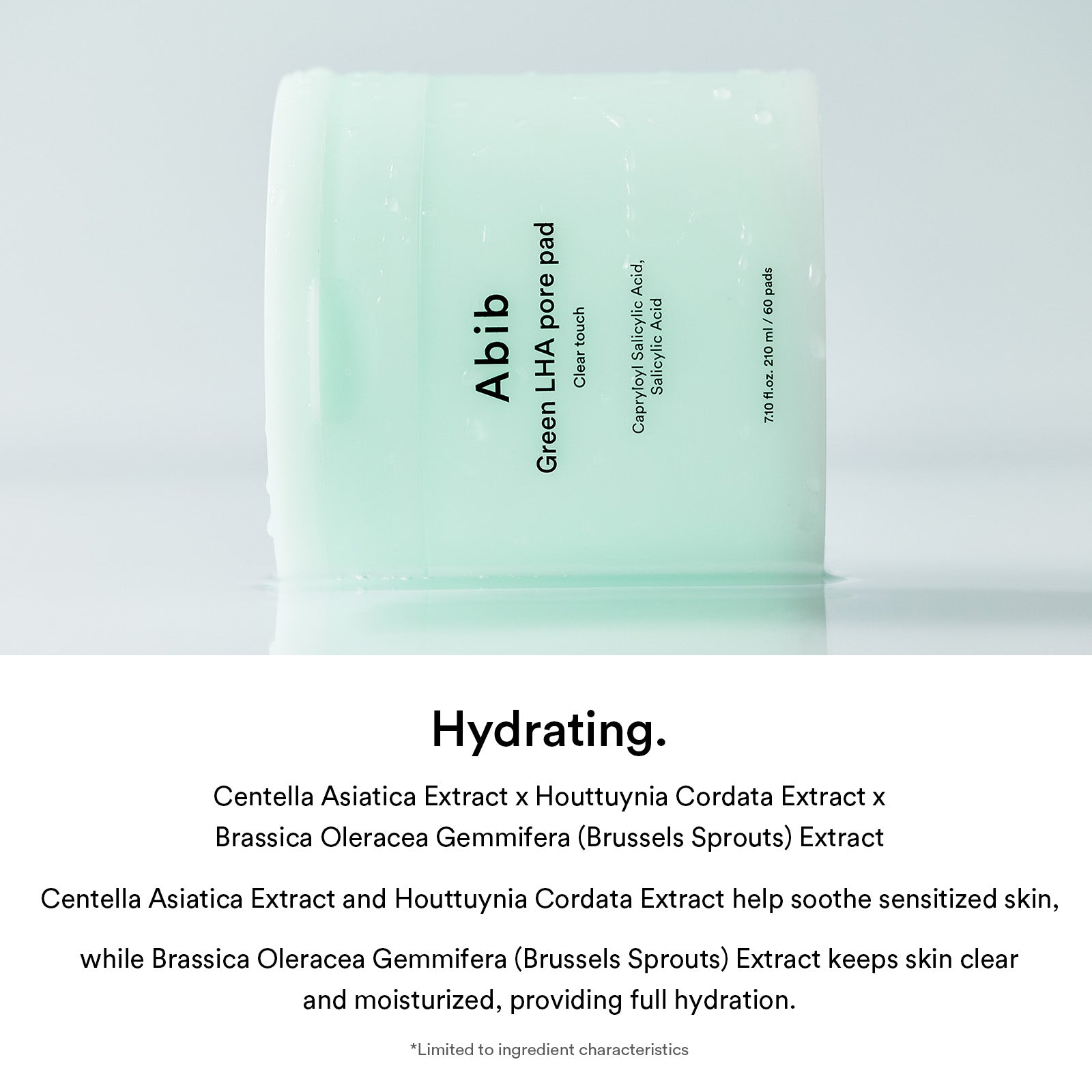 Green LHA Pore Pad Clear Touch (210ml)