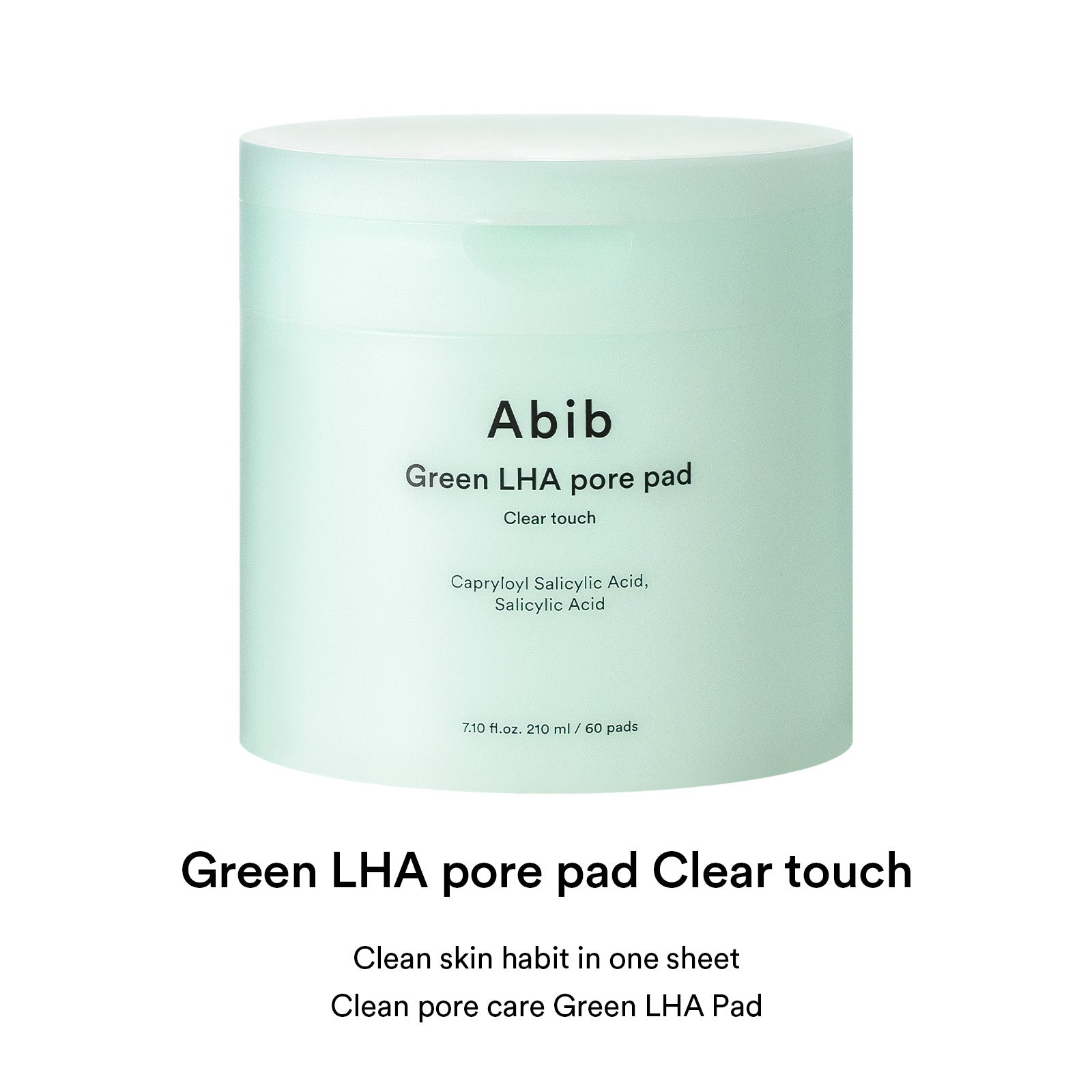 Green LHA Pore Pad Clear Touch (210ml)