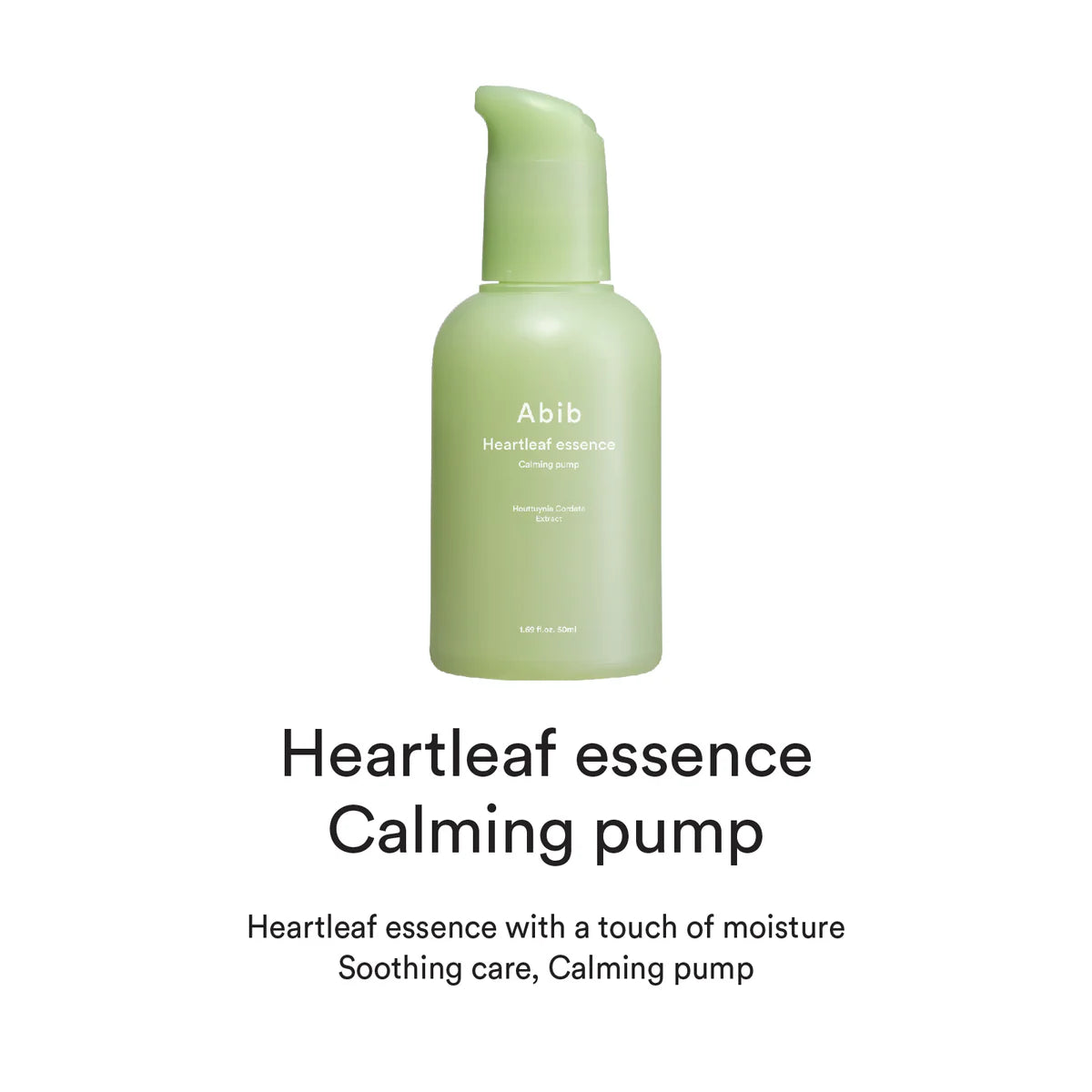 Heartleaf Essence Calming Pump (50ml)