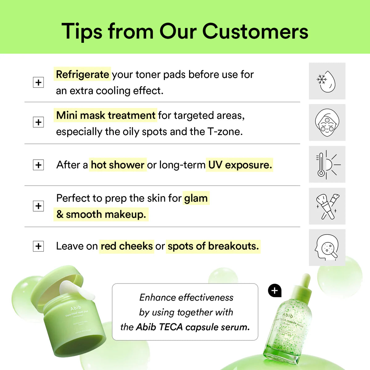 Heartleaf Spot Pad Calming Touch (150ml)