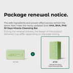 AHA, BHA, PHA 30 Days Miracle Cleansing Bar (1pc)