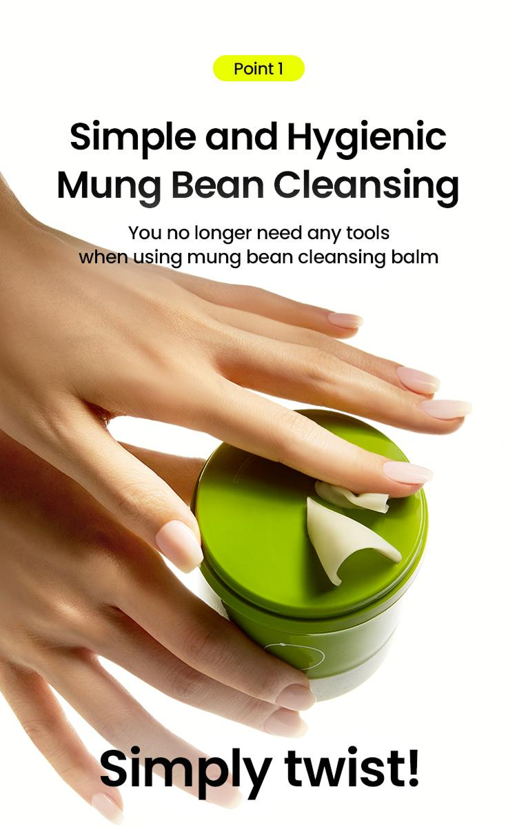 Mung Bean Pore Grinding Cleansing Balm (100ml)